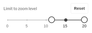 Zoom limits